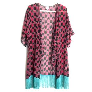 LuLaRoe Monroe Kimono L